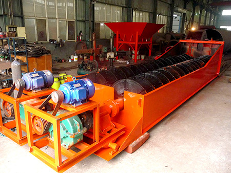 螺旋式锰矿石洗选机