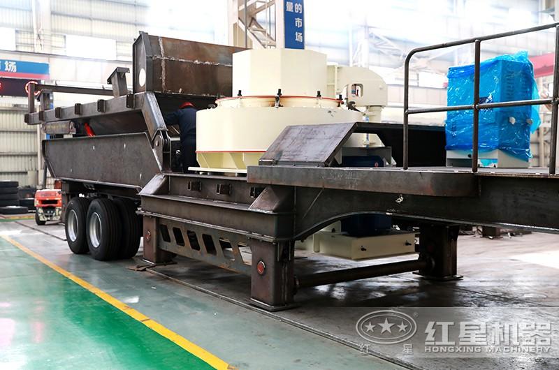 移动式制造沙子机器