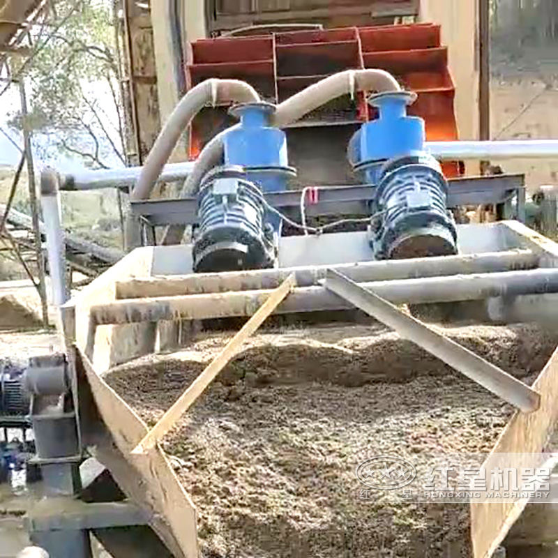 洗沙细沙回收一体机现场