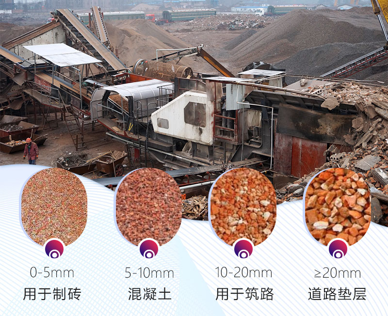 建筑垃圾破碎后成品规格