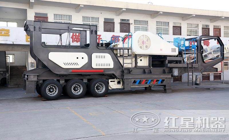 轮胎移动破碎站